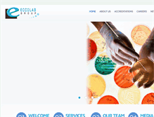 Tablet Screenshot of eccolabgroup.net